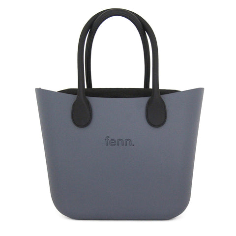 Original WHITE with tropical print inner and woven handles