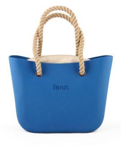 Original BLUE with beige canvas inner and rope handles