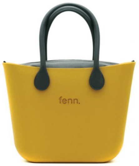 Original MUSTARD YELLOW with charcoal canvas inner and charcoal handles