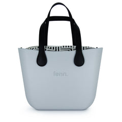 Original LIGHT BLUE with black and white patterned inner and black handles