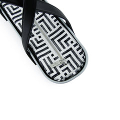 Original LIGHT BLUE with black and white patterned inner and black handles