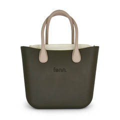 Original KHAKI with beige inner and light stone handles