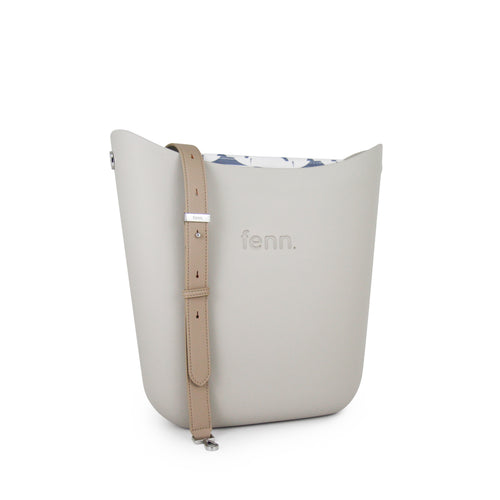 Elegant Mushroom with patterned inner and stone handles