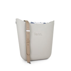 Elegant Mushroom with patterned inner and stone handles