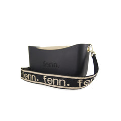Classic BLACK with beige inner and black strap