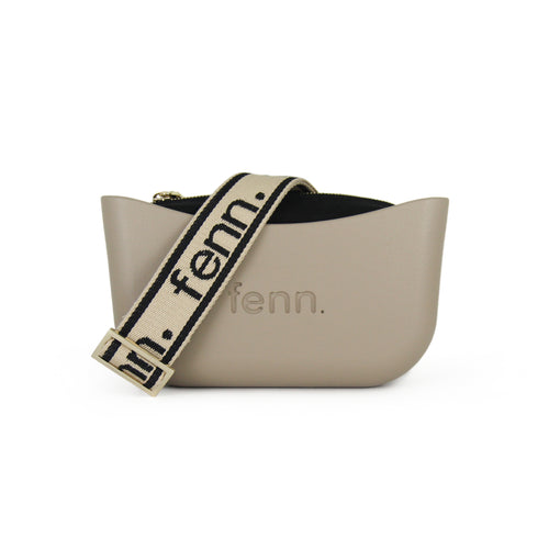Classic STONE with black inner and beige strap