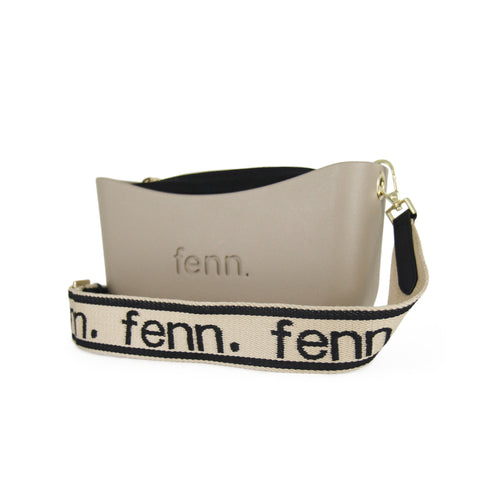 Classic STONE with black inner and beige strap