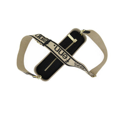 Classic STONE with black inner and beige strap