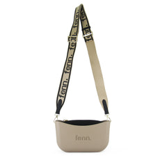 Classic STONE with black inner and beige strap