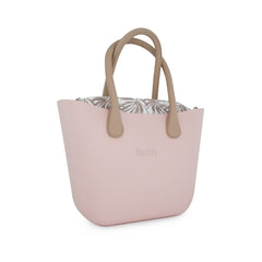 Original LIGHT PINK with patterned inner and light stone handles