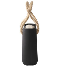 Original BLACK with beige canvas inner and rope handles