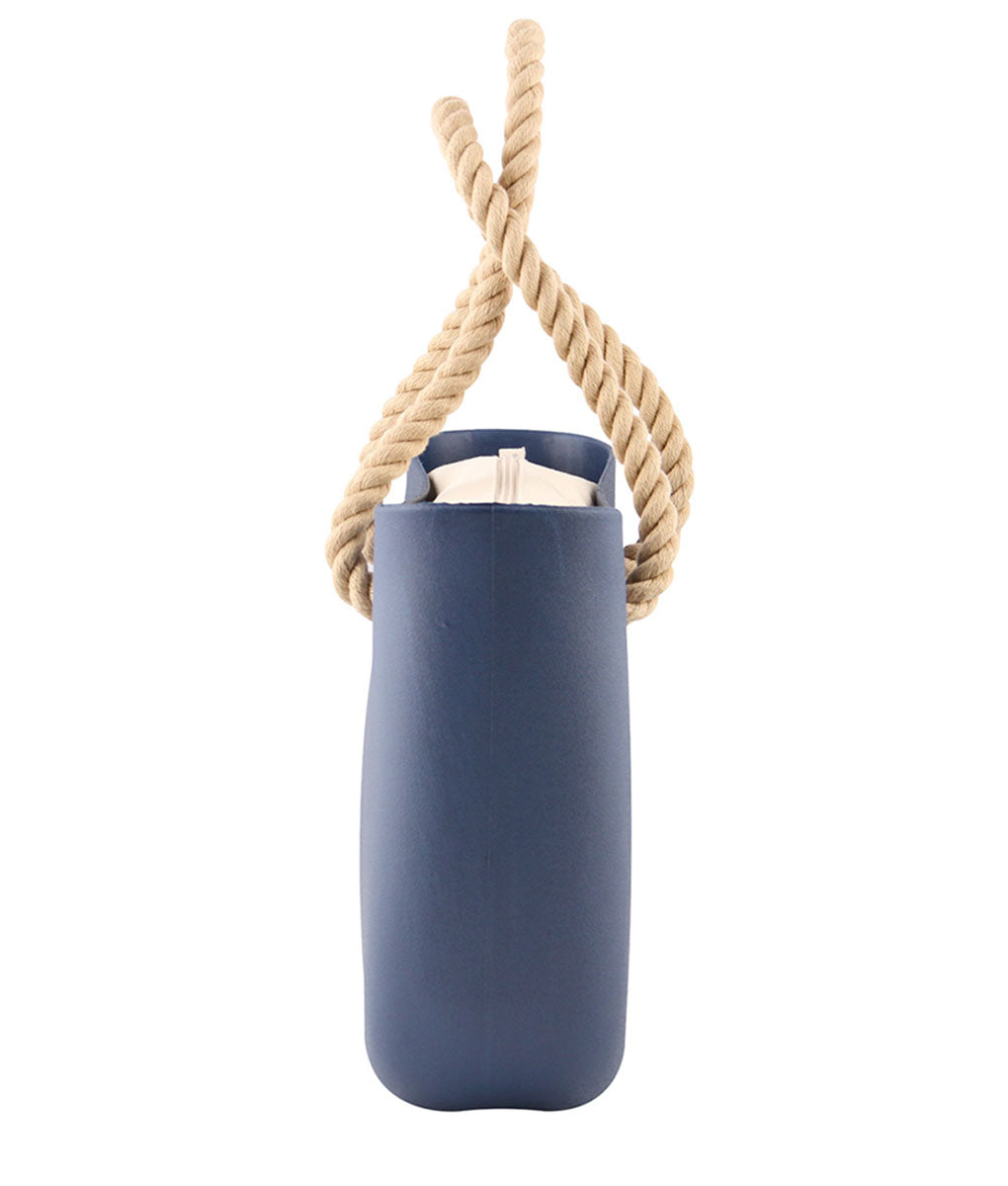 Original NAVY with beige canvas inner and rope handles