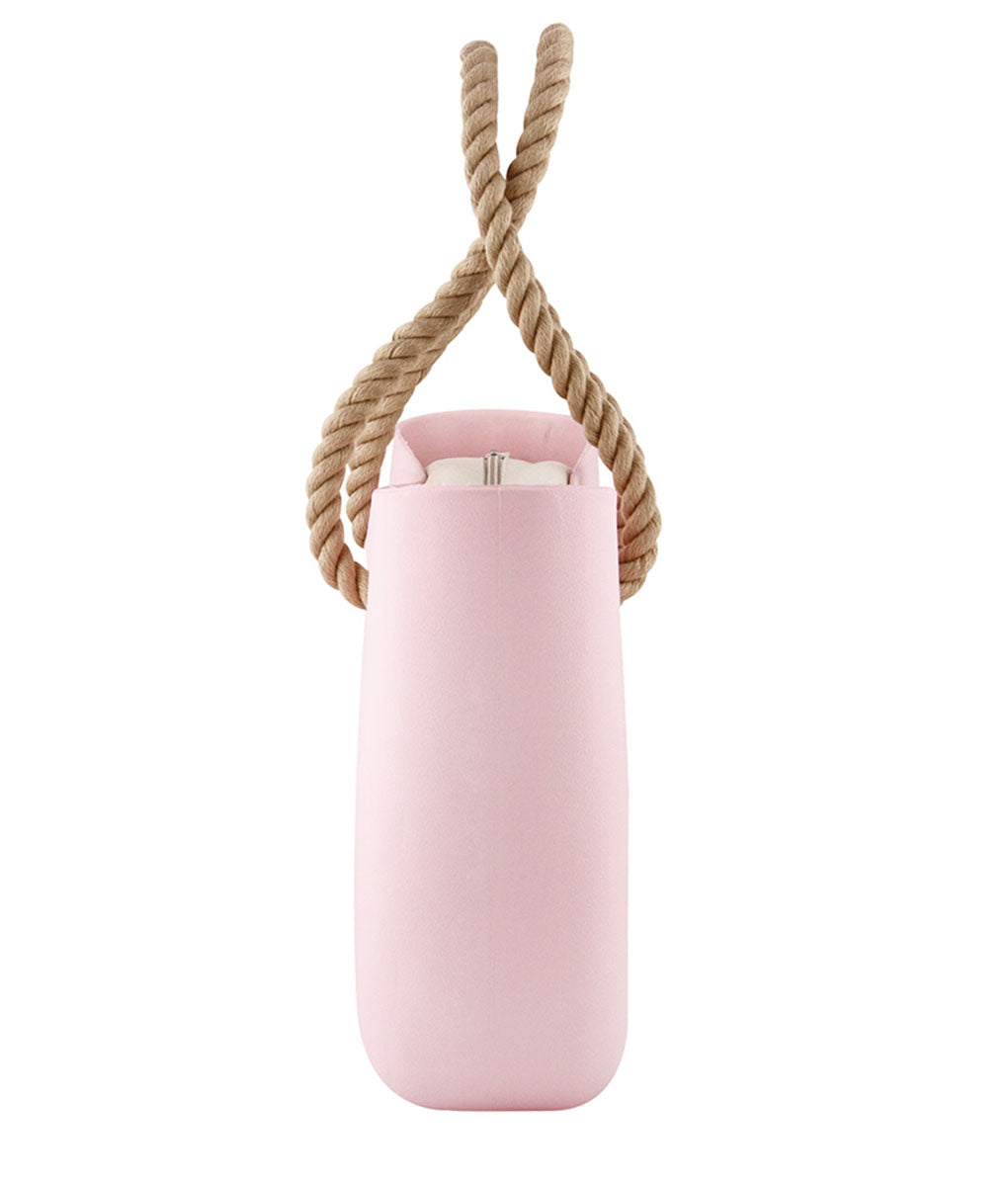 Original PINK with beige canvas inner and rope handles