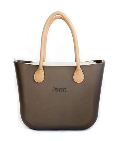 Original BROWN with beige canvas inner and rope handles